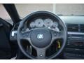 Black 2005 BMW M3 Convertible Steering Wheel