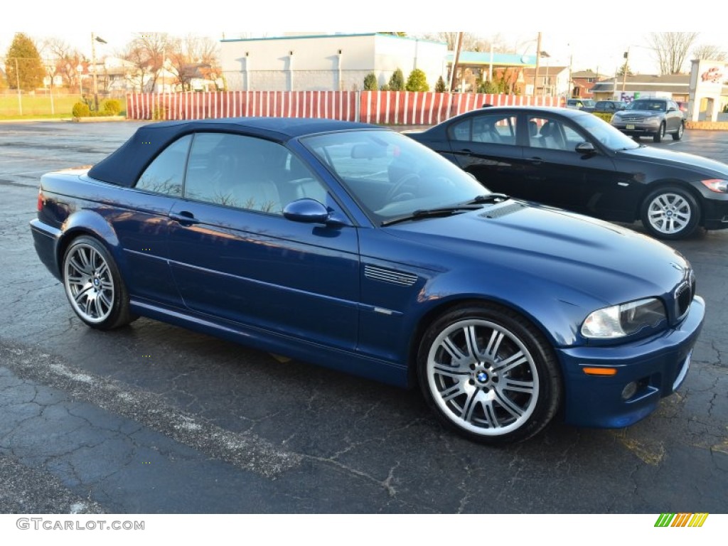 Mystic Blue Metallic 2005 BMW M3 Convertible Exterior Photo #62589495