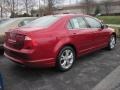 2012 Red Candy Metallic Ford Fusion SE  photo #3