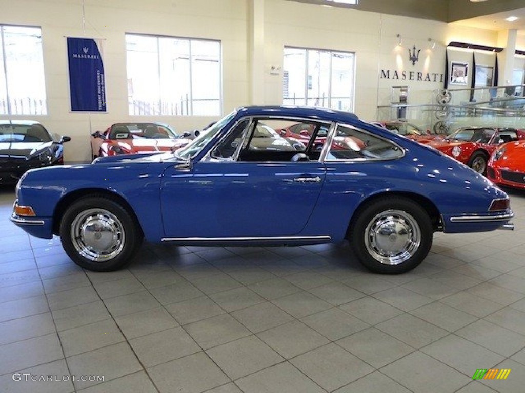 Ossi Blue 1966 Porsche 912 Coupe Exterior Photo #62589999