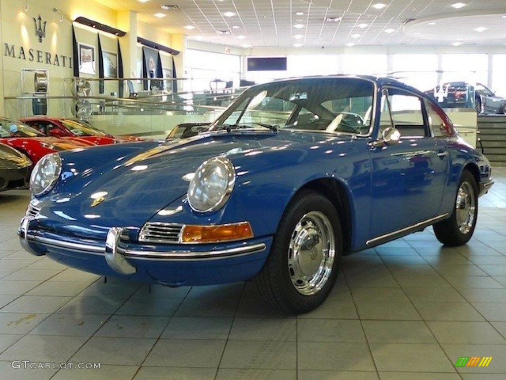 Ossi Blue 1966 Porsche 912 Coupe Exterior Photo #62590008