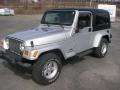 Bright Silver Metallic 2005 Jeep Wrangler Unlimited 4x4