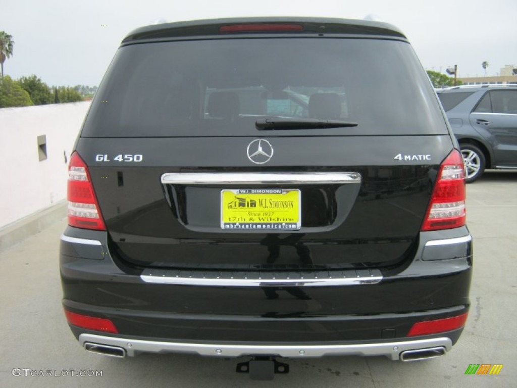 2012 GL 450 4Matic - Black / Black photo #5