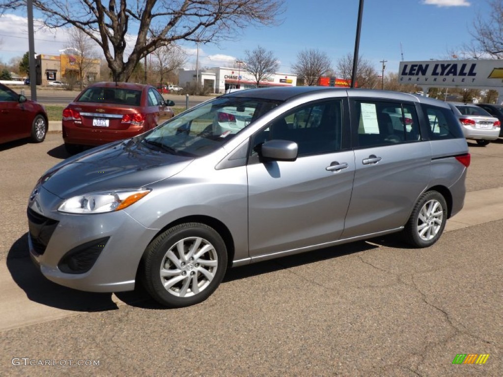 Liquid Silver Metallic Mazda MAZDA5