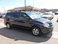 2011 Brilliant Black Crystal Pearl Dodge Grand Caravan Crew  photo #2