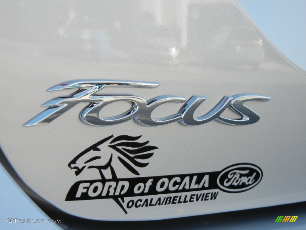2012 Focus SEL Sedan - Ingot Silver Metallic / Stone photo #4