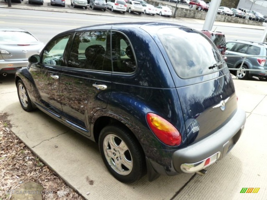 2001 PT Cruiser  - Patriot Blue Pearl / Taupe/Pearl Beige photo #4