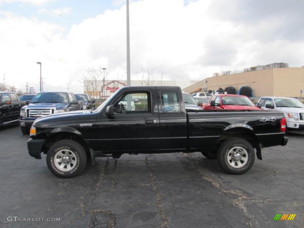 2006 Ranger XLT SuperCab 4x4 - Black / Medium Dark Flint photo #2