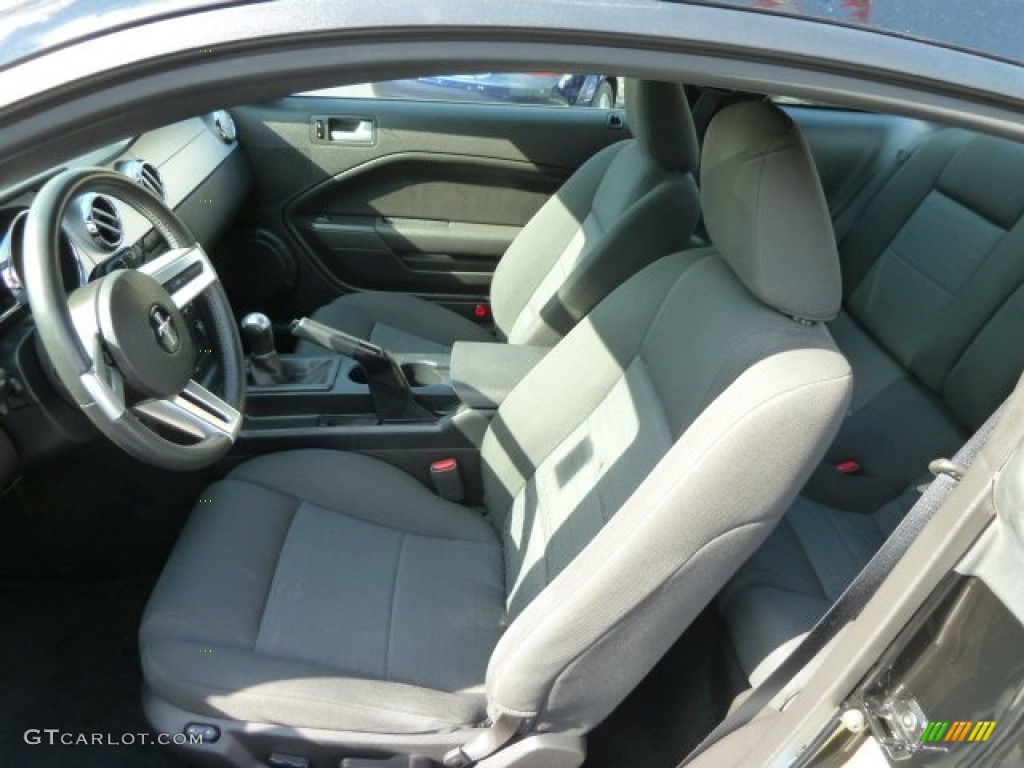 2007 Mustang V6 Premium Coupe - Black / Dark Charcoal photo #10