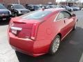 2012 Crystal Red Tintcoat Cadillac CTS 4 AWD Coupe  photo #4