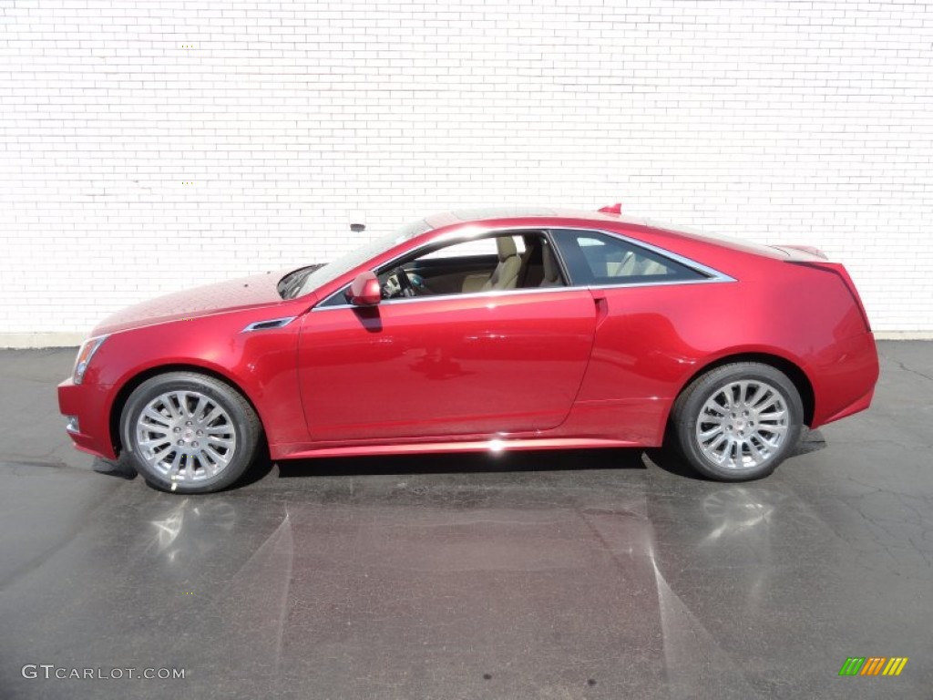 Crystal Red Tintcoat 2012 Cadillac CTS 4 AWD Coupe Exterior Photo #62596908