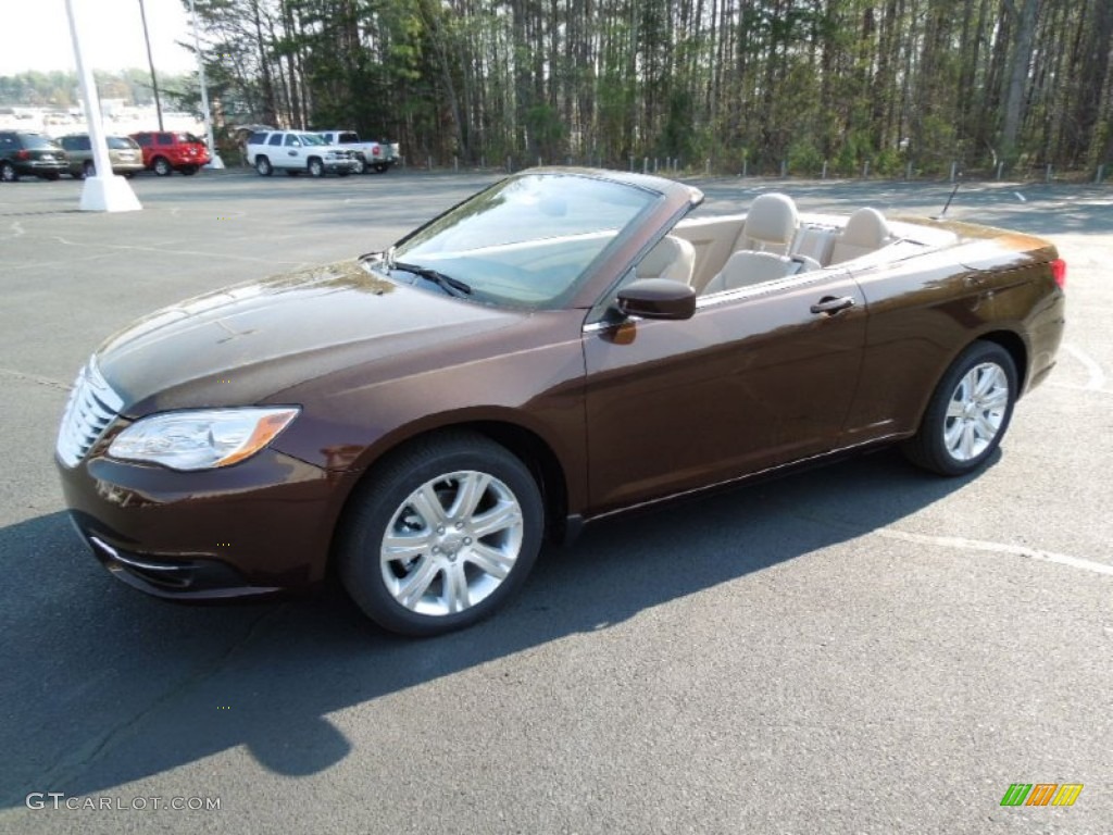 2012 200 Touring Convertible - Deep Auburn Pearl / Black photo #26