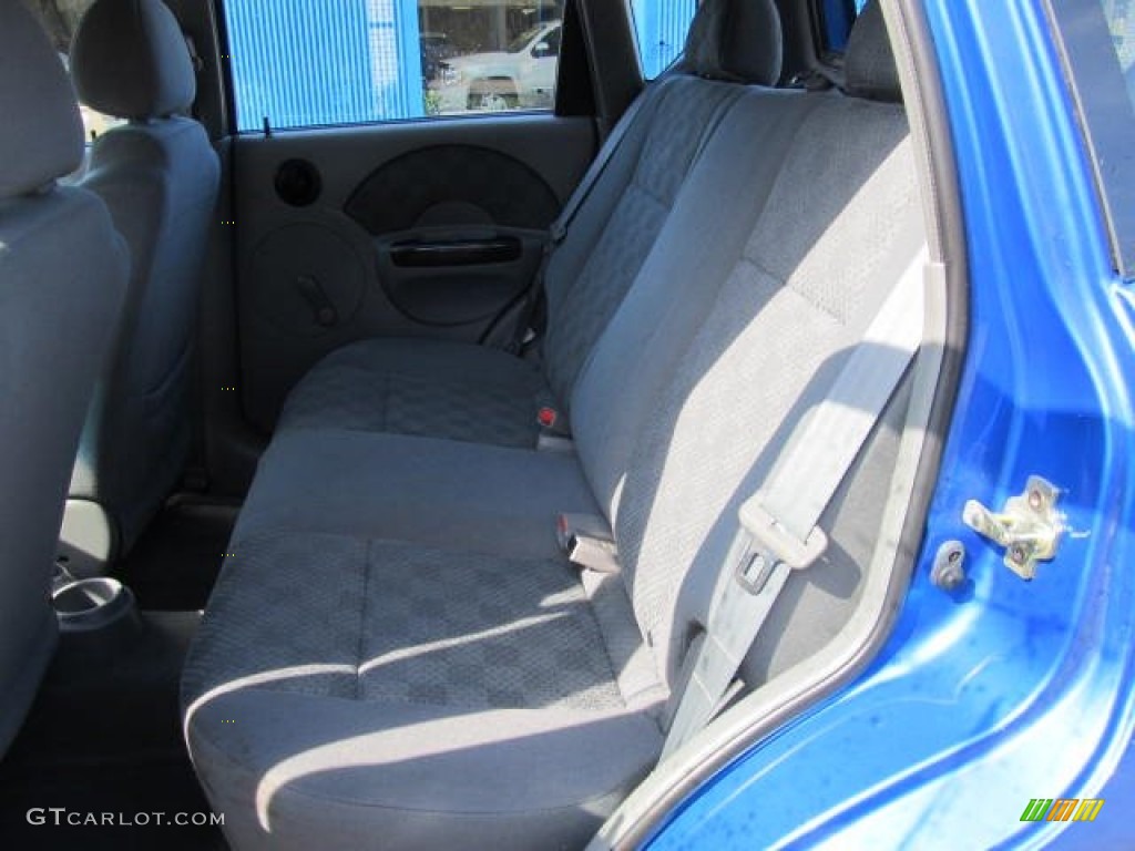 2004 Aveo Hatchback - Bright Blue Metallic / Gray photo #10