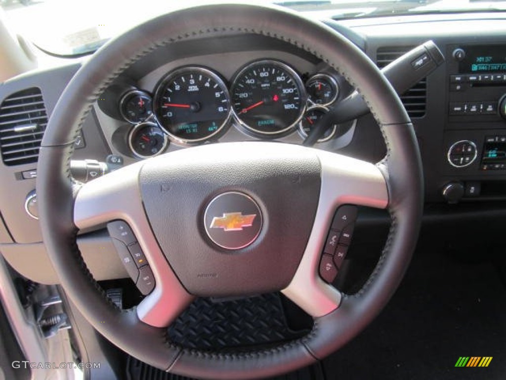 2012 Silverado 1500 LT Extended Cab 4x4 - Silver Ice Metallic / Ebony photo #10