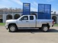 2012 Silver Ice Metallic Chevrolet Silverado 2500HD LT Extended Cab 4x4  photo #2