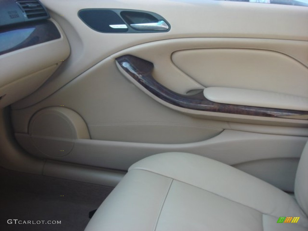 2004 3 Series 330i Coupe - Jet Black / Sand photo #20