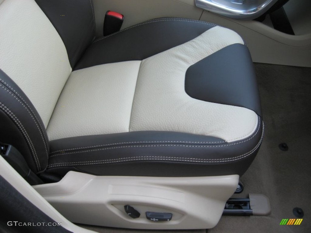 Sandstone Beige/Espresso Interior 2012 Volvo XC60 T6 AWD Photo #62600008