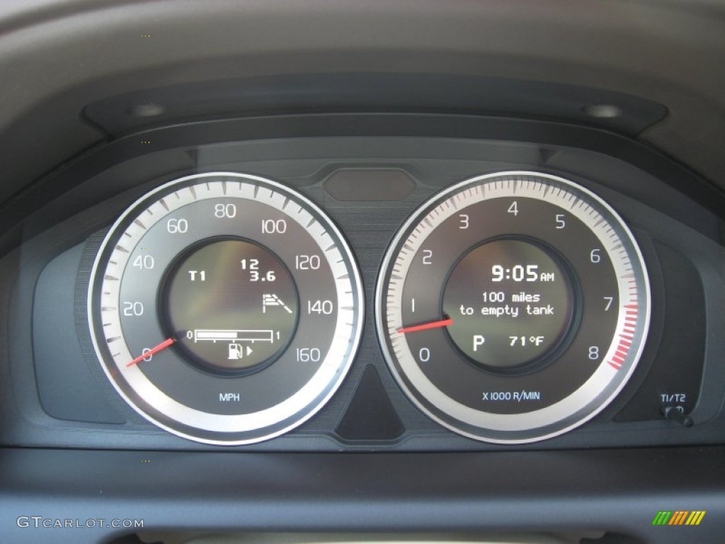 2012 Volvo XC60 T6 AWD Gauges Photo #62600081