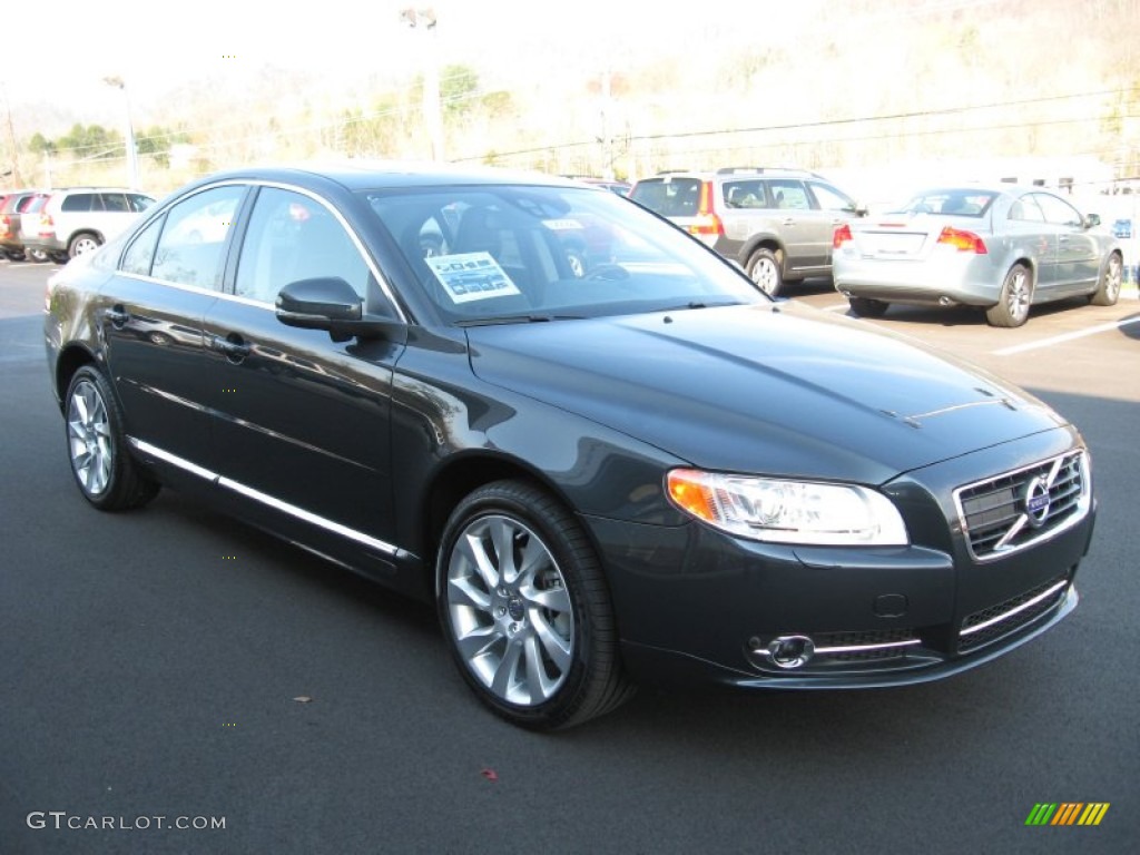 Saville Grey Metallic 2012 Volvo S80 T6 AWD Inscription Exterior Photo #62600118