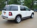 2010 White Suede Ford Explorer Eddie Bauer  photo #5