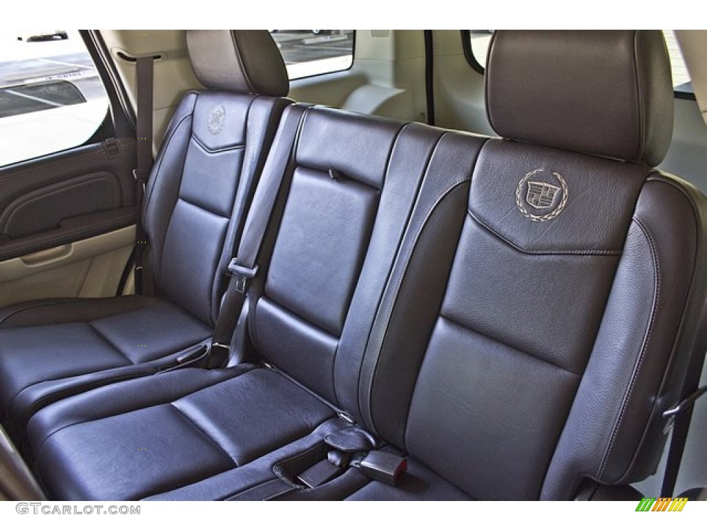 2011 Cadillac Escalade Hybrid Platinum AWD Rear Seat Photo #62600588