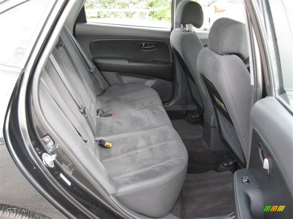 2009 Elantra SE Sedan - Black Pearl / Black photo #22