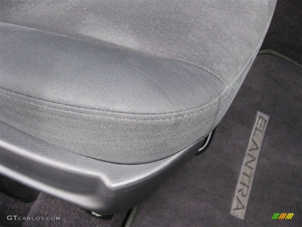 2009 Elantra SE Sedan - Black Pearl / Black photo #25