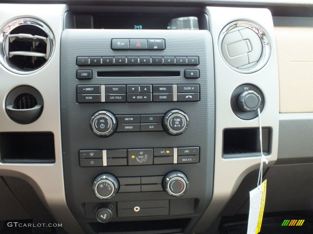 2011 F150 XLT SuperCab - Ebony Black / Pale Adobe photo #14