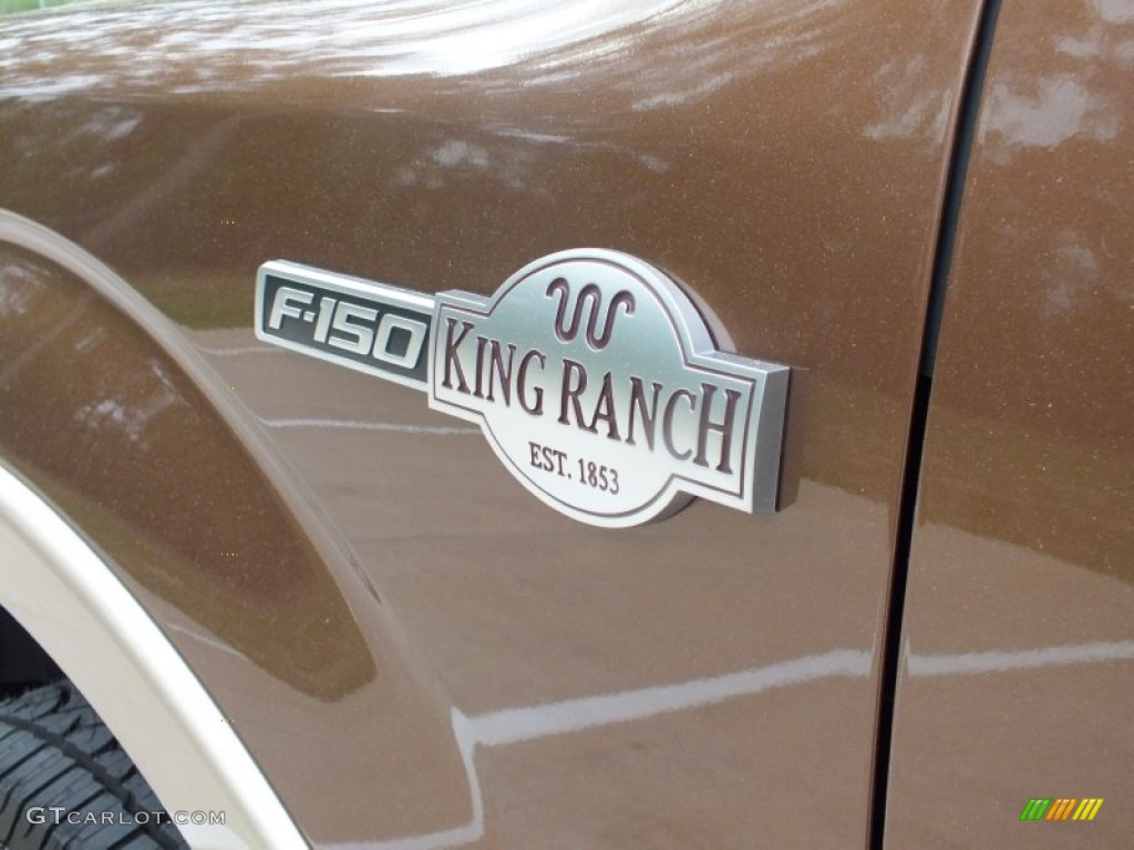 2012 F150 King Ranch SuperCrew 4x4 - Golden Bronze Metallic / King Ranch Chaparral Leather photo #12