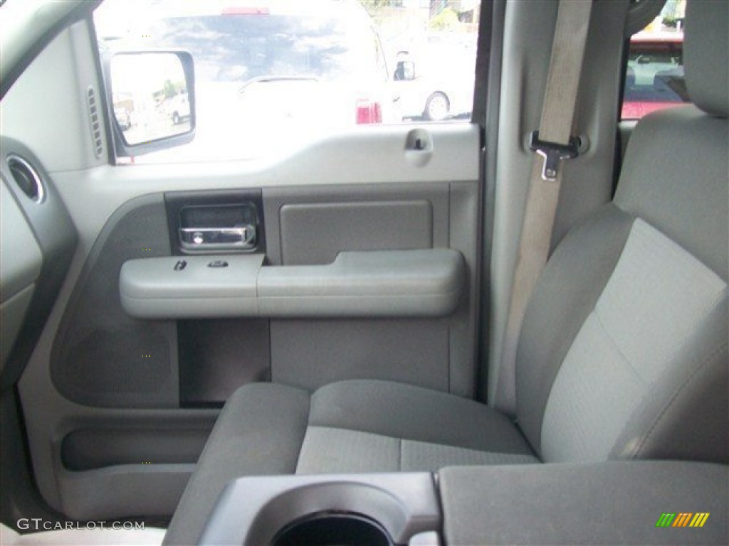 2005 F150 XLT SuperCrew - Dark Shadow Grey Metallic / Medium Flint Grey photo #11
