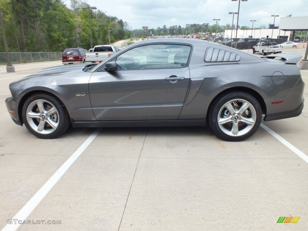 Sterling Gray Metallic 2012 Ford Mustang GT Premium Coupe Exterior Photo #62602682