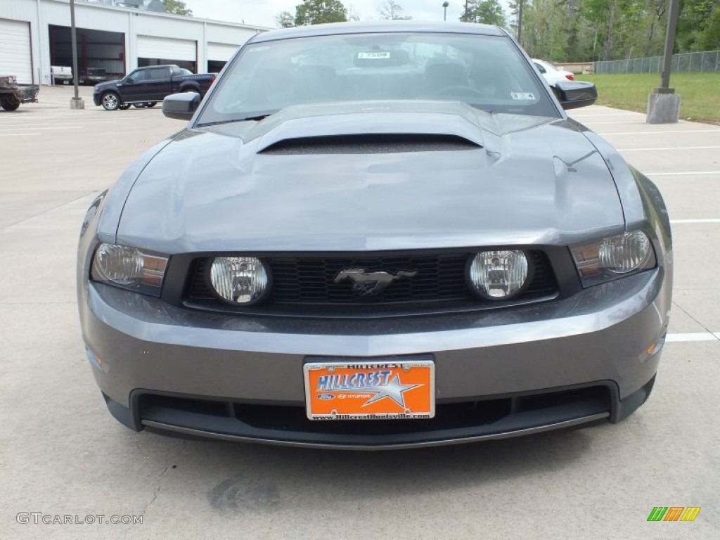 2012 Mustang GT Premium Coupe - Sterling Gray Metallic / Charcoal Black photo #10
