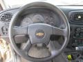 2006 Chevrolet TrailBlazer Light Cashmere/Ebony Interior Steering Wheel Photo