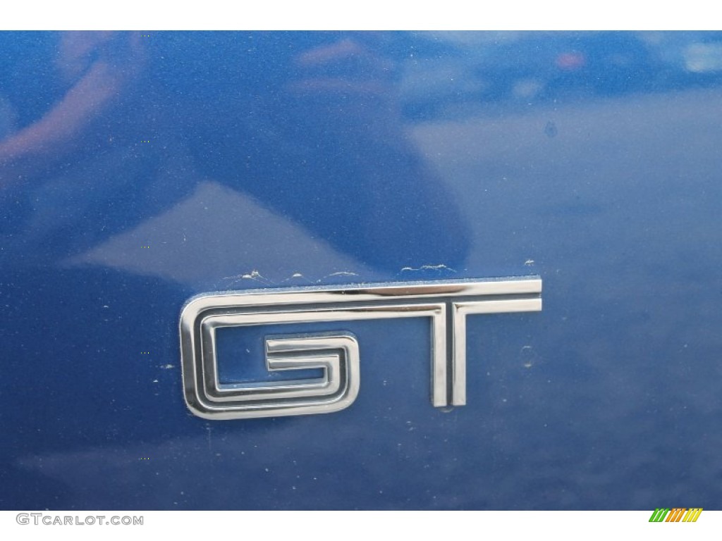 2006 Mustang GT Premium Convertible - Vista Blue Metallic / Light Parchment photo #34