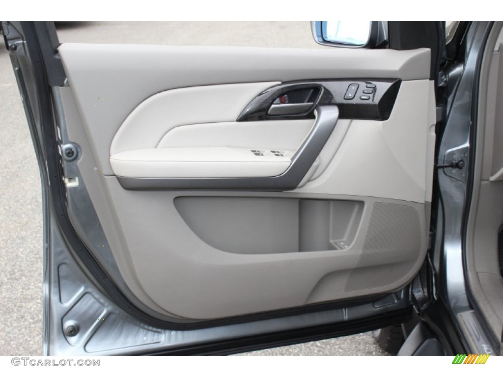 2009 Acura MDX Technology Taupe Door Panel Photo #62604986