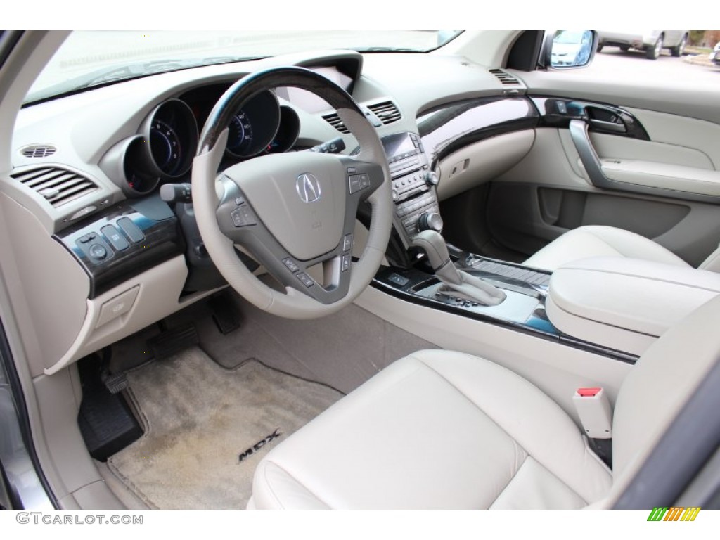 Taupe Interior 2009 Acura MDX Technology Photo #62604995