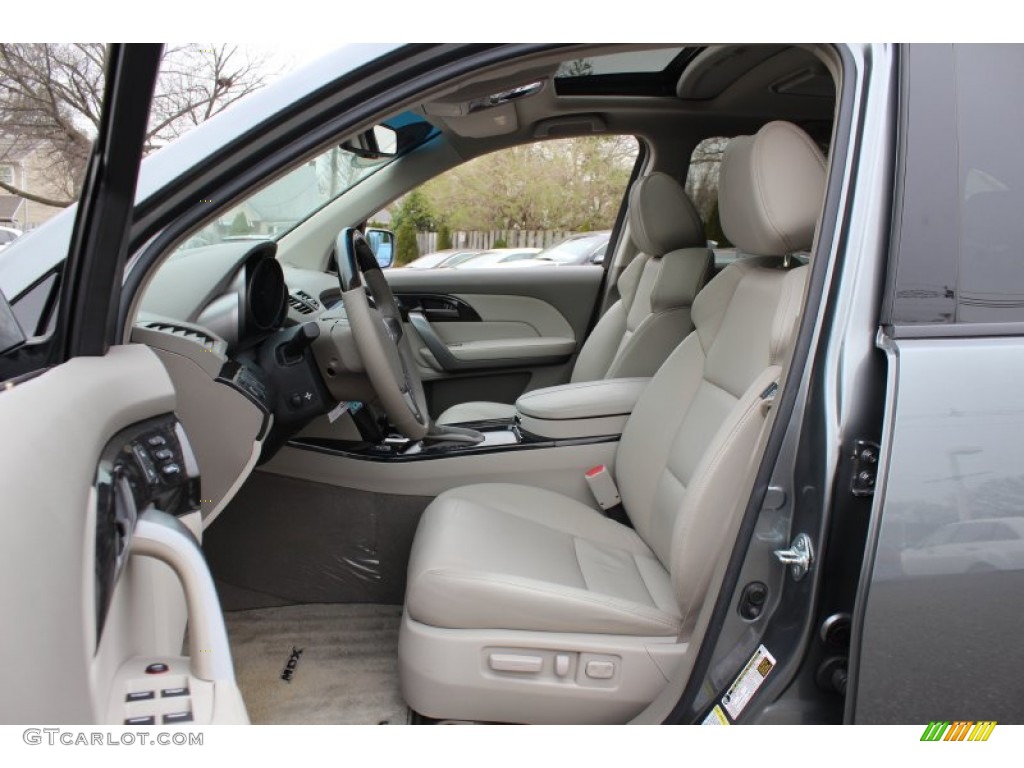 Taupe Interior 2009 Acura MDX Technology Photo #62604998