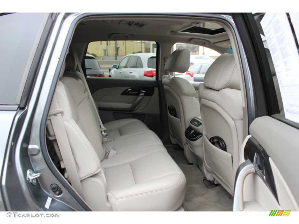 Taupe Interior 2009 Acura MDX Technology Photo #62605112