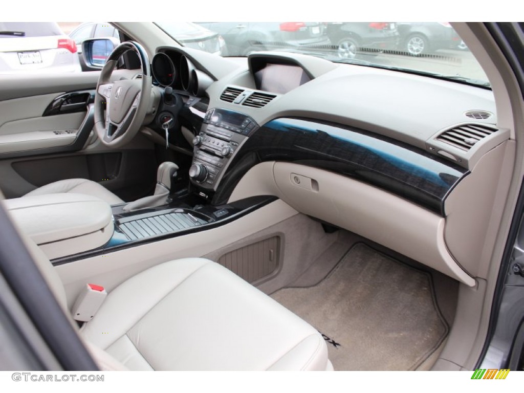 2009 Acura MDX Technology Taupe Dashboard Photo #62605136