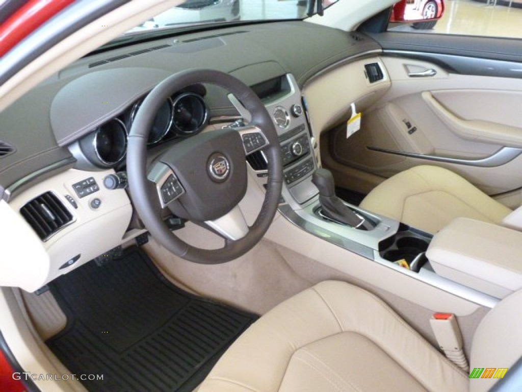 Cashmere/Cocoa Interior 2012 Cadillac CTS 4 3.6 AWD Sedan Photo #62605418