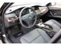 2009 BMW 5 Series Black Interior Prime Interior Photo