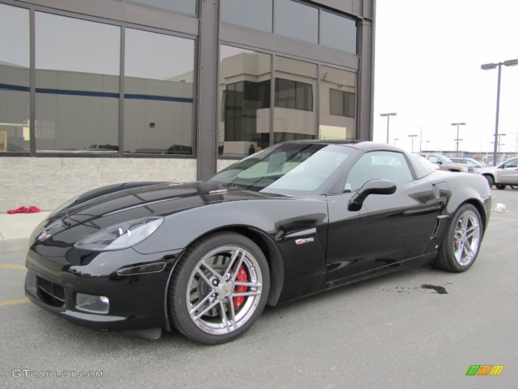 Black 2008 Chevrolet Corvette Z06 Exterior Photo #62607029