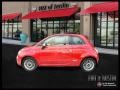 2012 Rosso Brillante (Red) Fiat 500 Lounge  photo #2