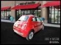 2012 Rosso Brillante (Red) Fiat 500 Lounge  photo #3