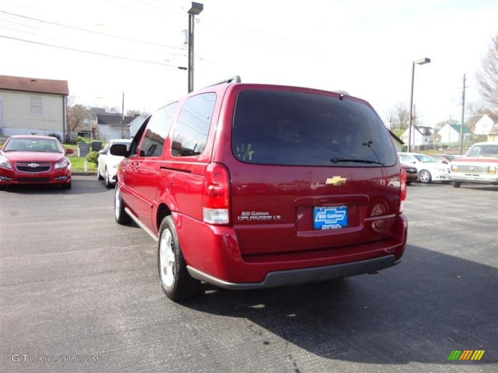 2005 Uplander LS - Sport Red Metallic / Medium Gray photo #3