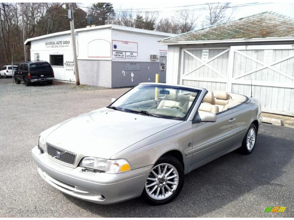 2000 C70 LT Convertible - Moondust Metallic / Beige photo #2