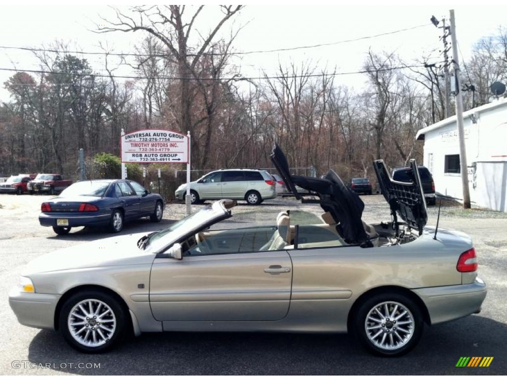 2000 C70 LT Convertible - Moondust Metallic / Beige photo #12