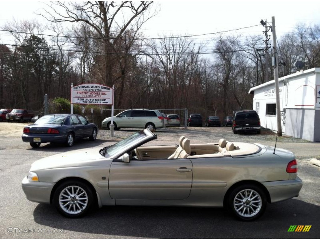 2000 C70 LT Convertible - Moondust Metallic / Beige photo #13