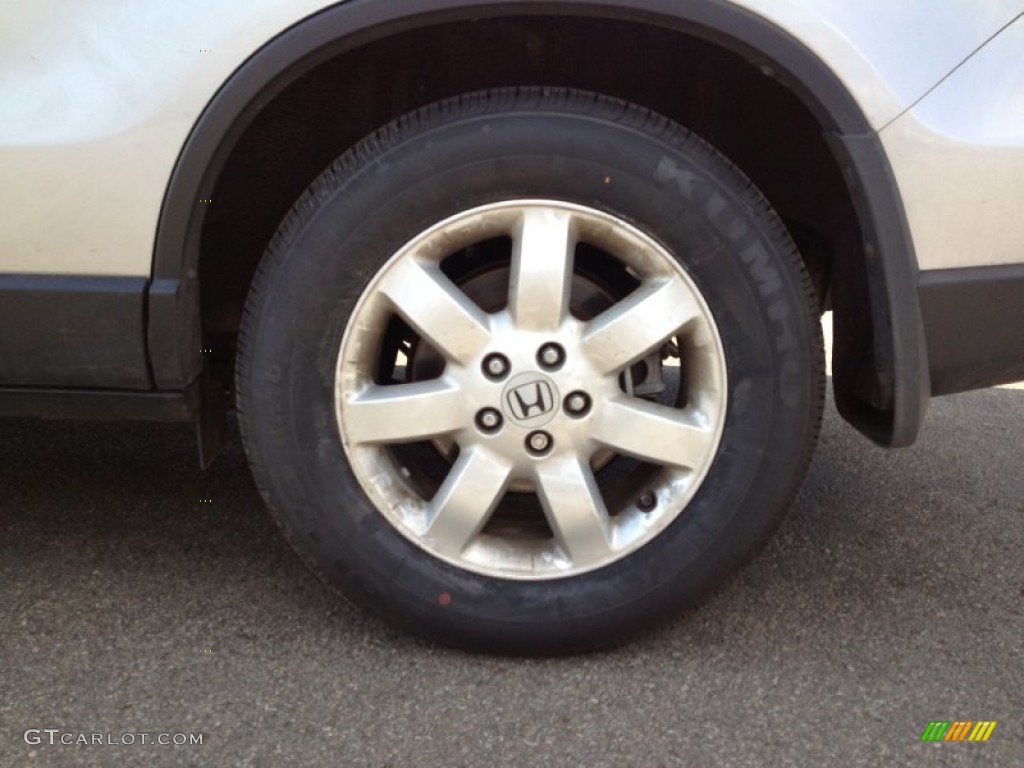 2009 CR-V EX-L 4WD - Alabaster Silver Metallic / Gray photo #2