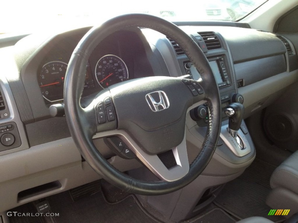 2009 CR-V EX-L 4WD - Alabaster Silver Metallic / Gray photo #23